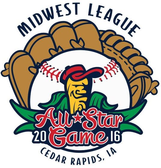 Midwest League All-Star Game 2016 Primary Logo iron on transfers for T-shirts